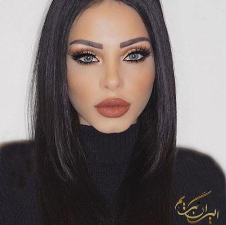 چگونه آرایشی مناسب برای موهای مشکی داشته باشیم؟