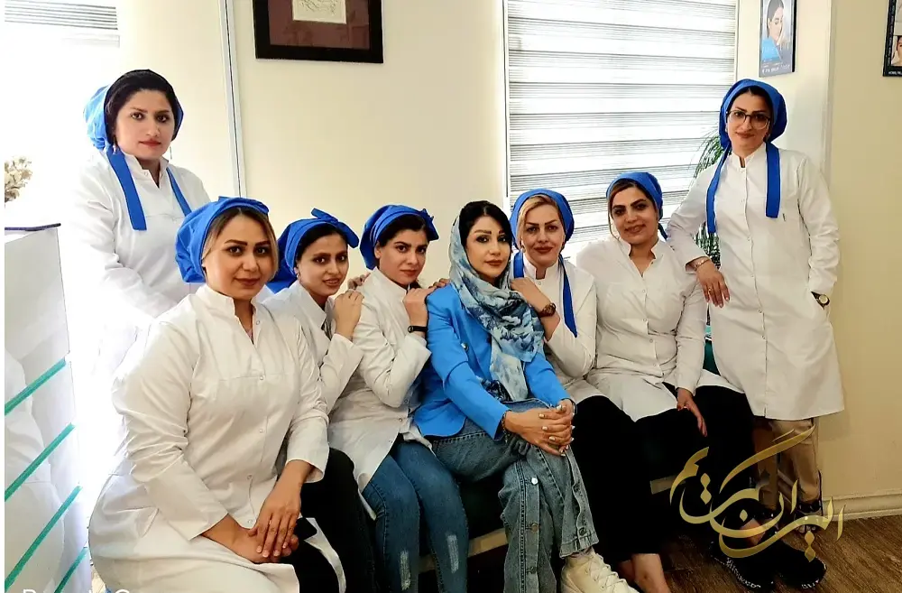 نمونه کار اکستنشن مژه شیراز ۸